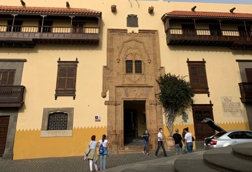 Fachada de la Casa de Colón en Las Palmas de Gran Canaria