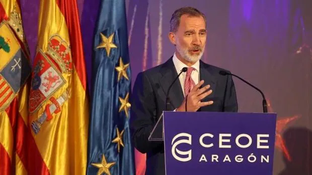 El Rey destaca la histórica contribución de Aragón al crecimiento de España