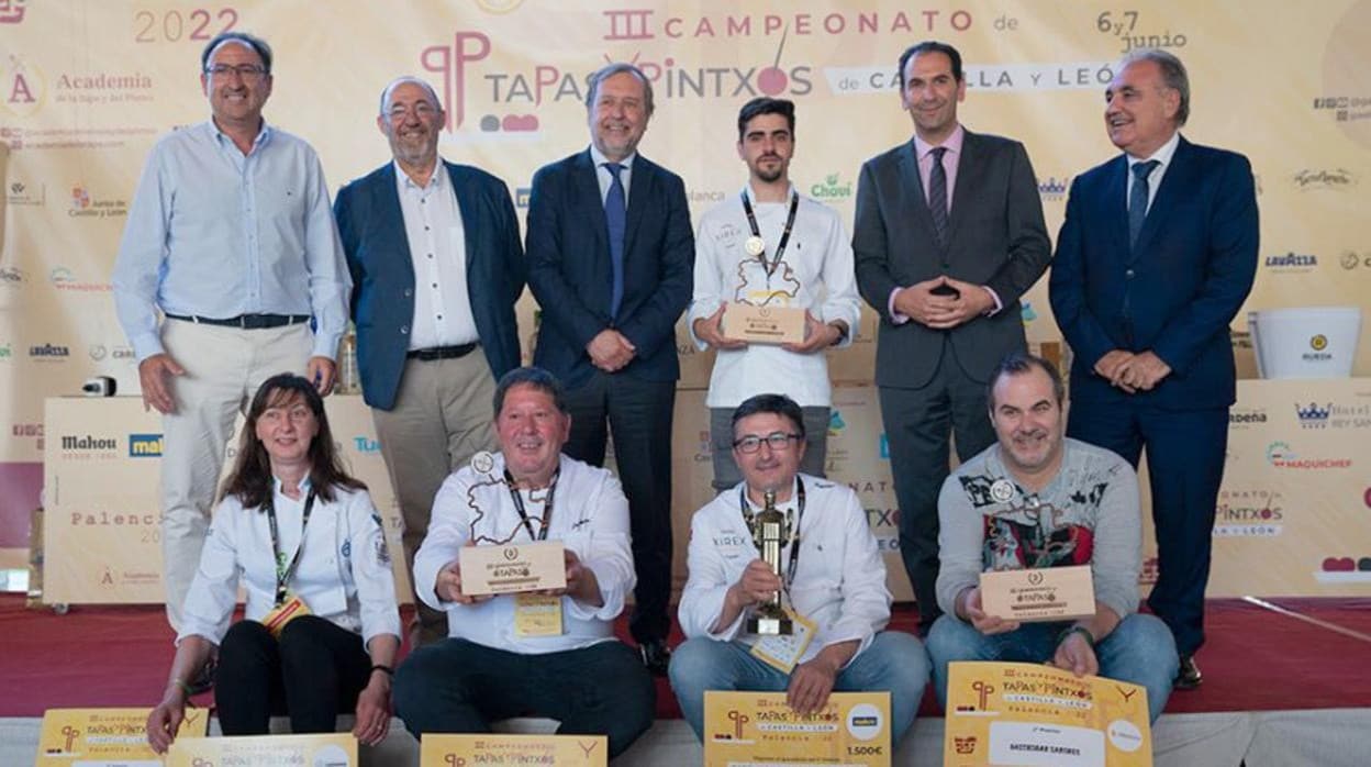 Ganadores del III Campeonato de Pinchos y Tapas de Castilla y León