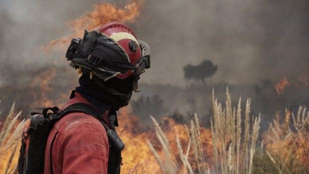 La UME se prepara en Chinchilla para luchar contra los grandes incendios del verano