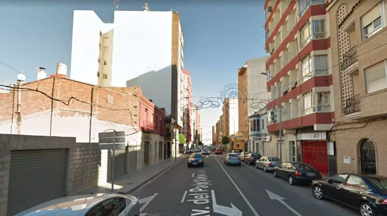 Imagen de una calle ubicada en la localidad castellonense de Onda