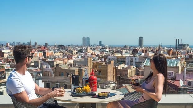 Fallin' Ángels en el hotel InterContinental: de la terraza a su 'boîte' privada