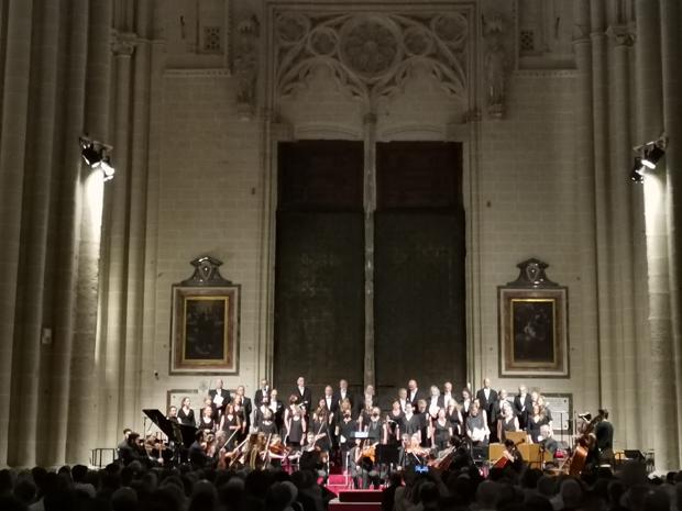 Así suena el coro 'Jacinto Guerrero' en el concierto del Corpus Christi