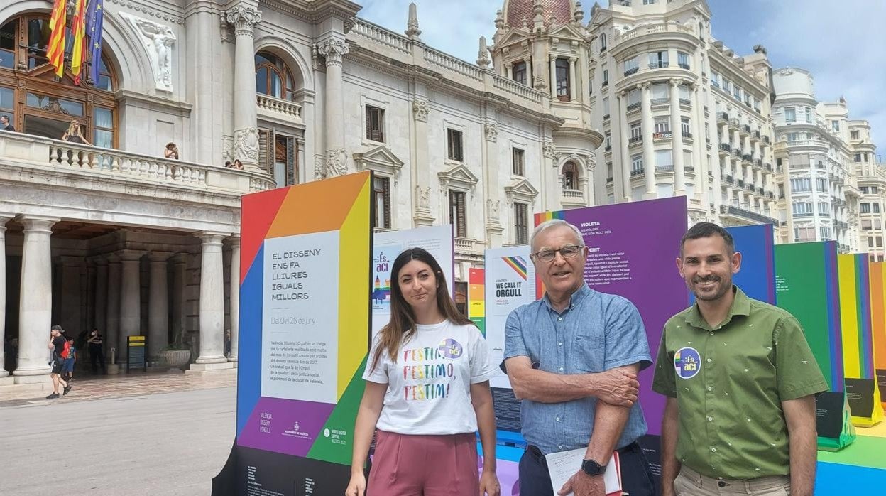 Imagen de la presentación de la campaña del Día del Orgullo 2022 en Valencia