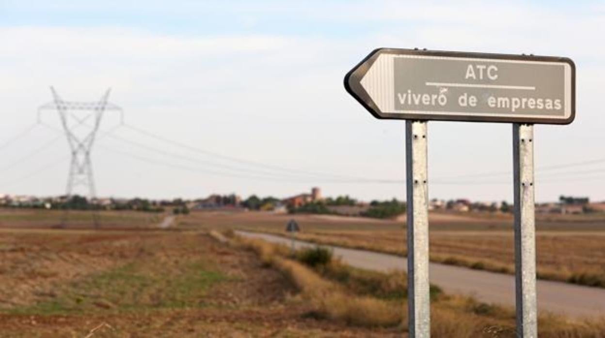 Terrenos donde estaba proyectado construir el ATC de Villar de Cañas (Cuenca)