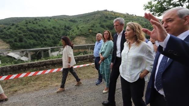 La ministra de Transportes prevé un tercer derrumbe en el túnel de Vega de Valcarce