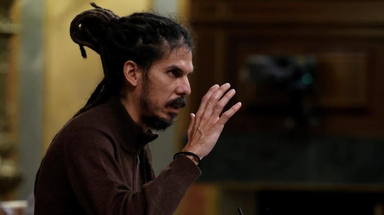Foto de archivo del diputado de Unidas Podemos Alberto Rodríguez