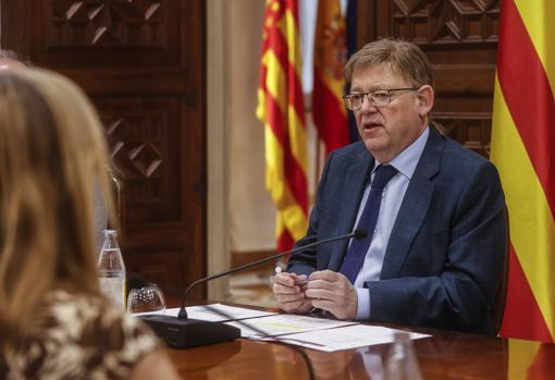 Imagen del presidente de la Generalitat Valenciana, Ximo Puig