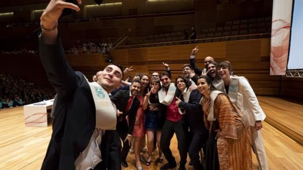 La UEMC de Valladolid celebra el acto de graduación de 594 estudiantes