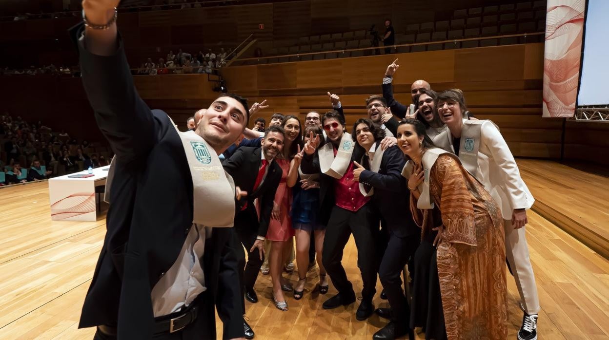 Graduación en la Universidad Europea Miguel de Cervantes