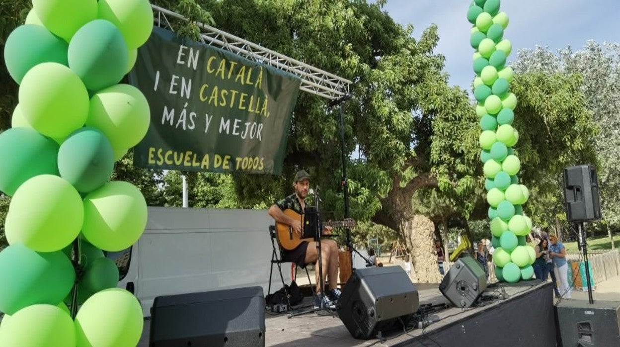 Acto organizado por la plataforma Escuela de Todos el pasado 12 de junio en Barcelona