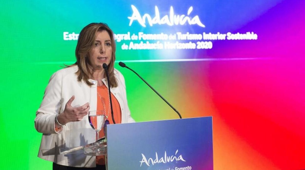 Imagen de arhivo de la expresidenta de la Junta de Andalucía, Susana Díaz