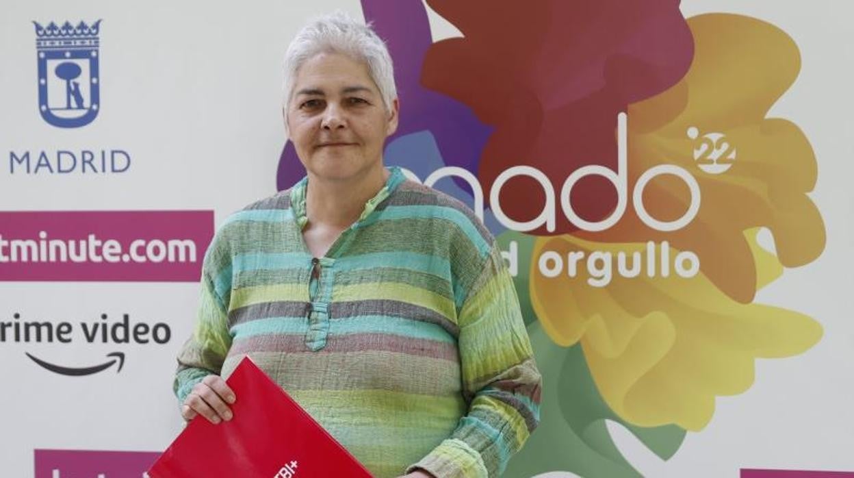 La presidenta de la Federación Estatal de Lesbianas, Gais, Transexuales y Bisexuales (FELGTB), Uge Sangil