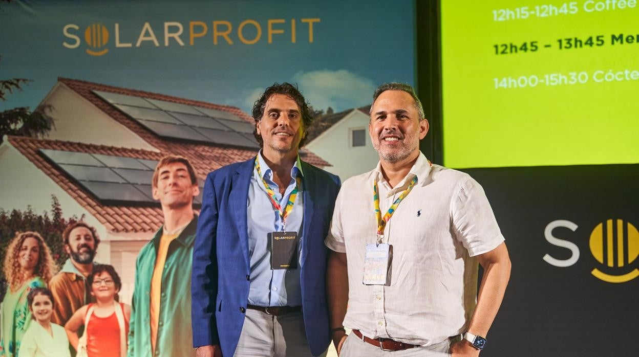 Óscar Gómez y Roger Fernández, fundadores de SolarProfit