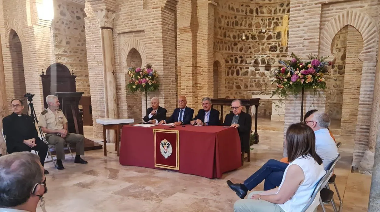 La institución ha celebrado el acto en la Iglesia de Santa Úrsula, con recientes hallazgos arqueológicos