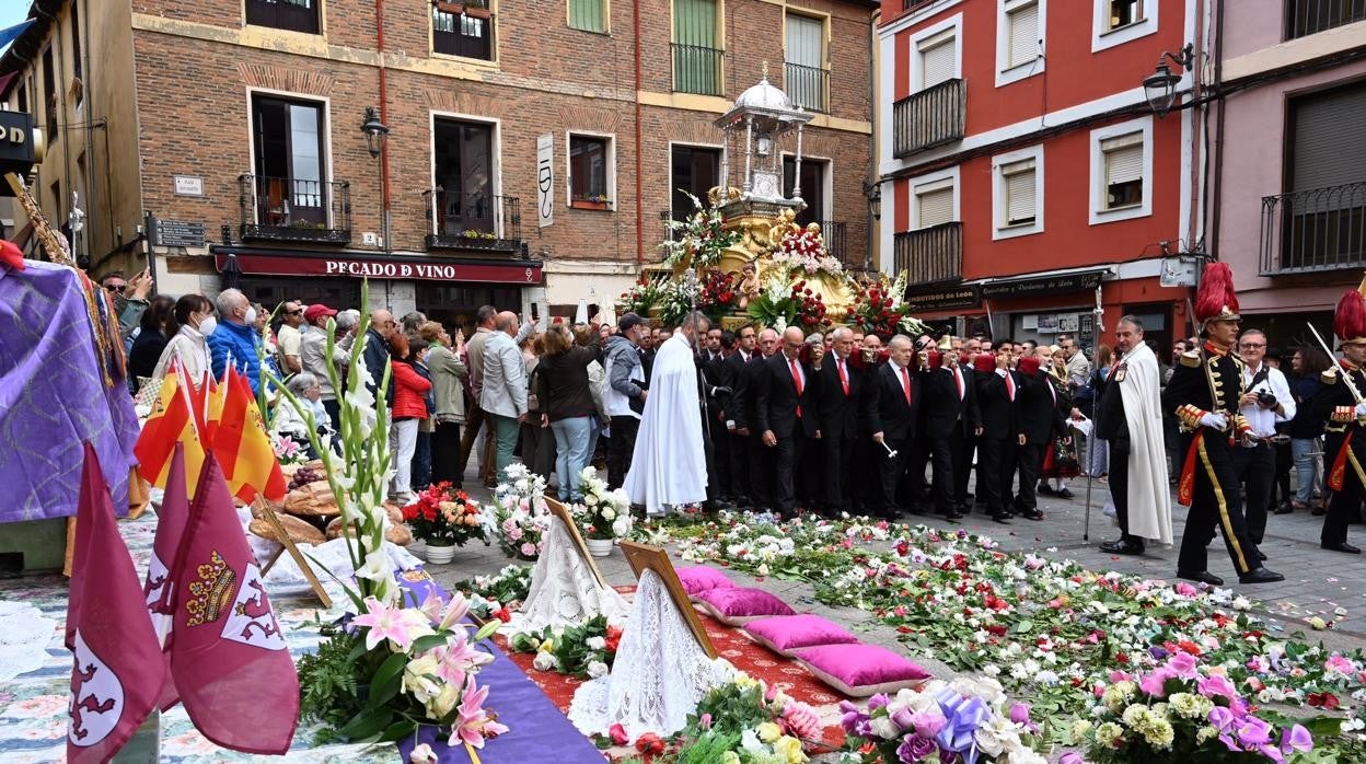 Celebración del Corpus Chico en León