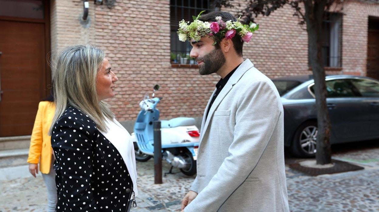 Milagros Tolón y José Uceta conversan tras la presentación del festival