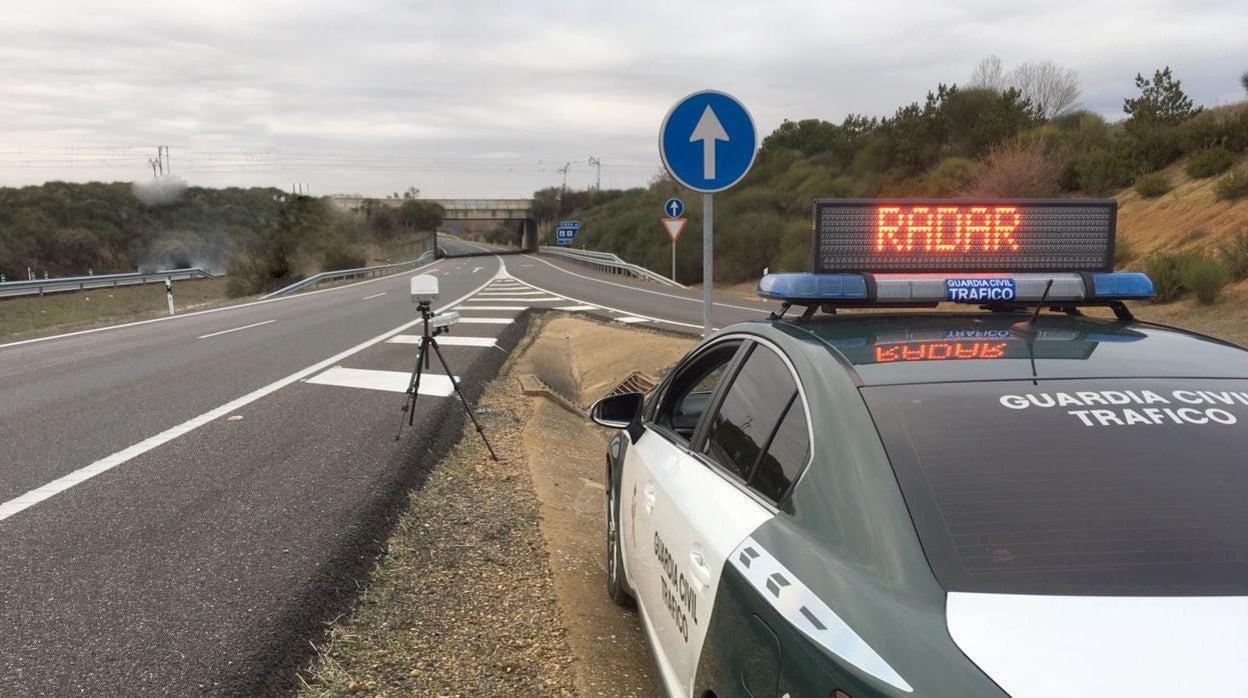 &#039;Cazado&#039; a 212 kilómetros por hora por la A-1, a la altura de Villalmanzo (Burgos)