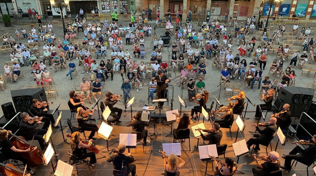 Parada en Benavente de la gira 'Plazas Sinfónicas' en una anterior edición