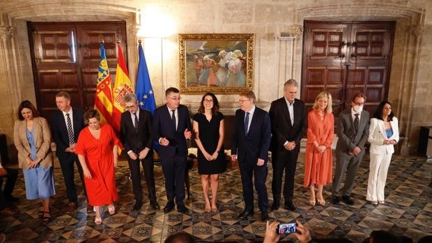 Aitana Mas toma posesión como vicepresidenta de la Generalitat Valenciana tras la dimisión de Mónica Oltra