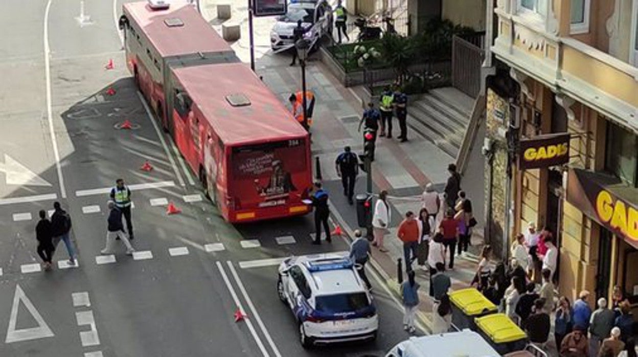 El accidente ha ocurrido sobre las siete de la tarde de este jueves