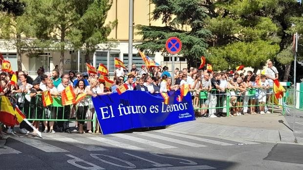 Gerona recibe a la Heredera de la Corona: «El futuro es Leonor»