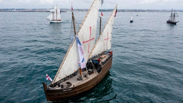 La Iacobus Maris parte de Oporto y navega ya hacia Vigo