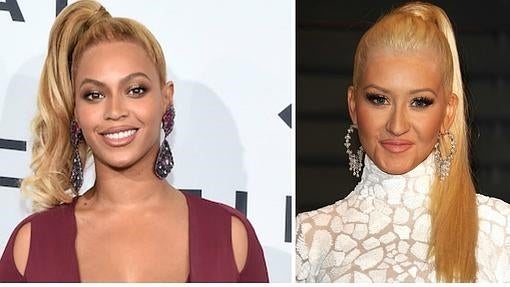 Beyoncé y Cristina Aguilera