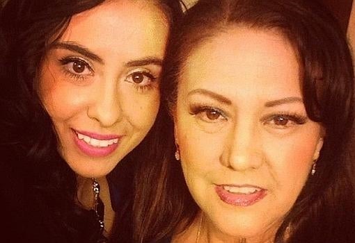 Adela Montes de Oca y su madre, la mexicana mexicana Patricia Montesdeoca