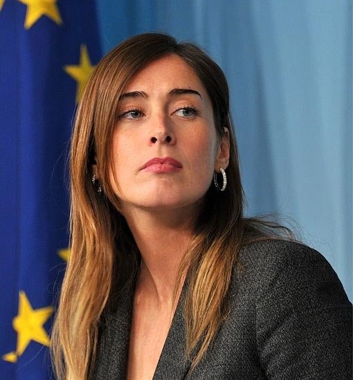 Maria Elena Boschi en una imagen de archivo