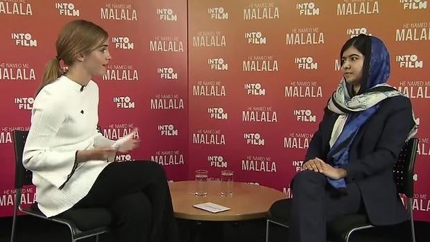 Emma Watson entrevista a Malala