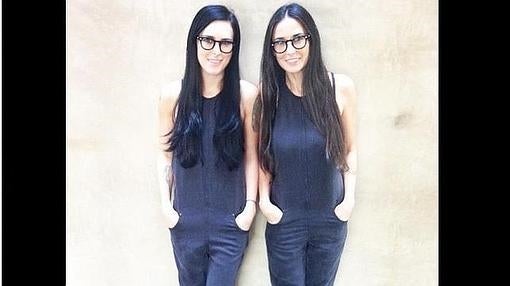 Rumer Willis y Demi Moore