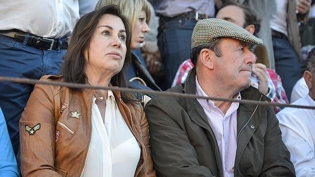 Carmen Martínez-Bordiú y Luis Miguel Rodríguez, en marzo de 2014