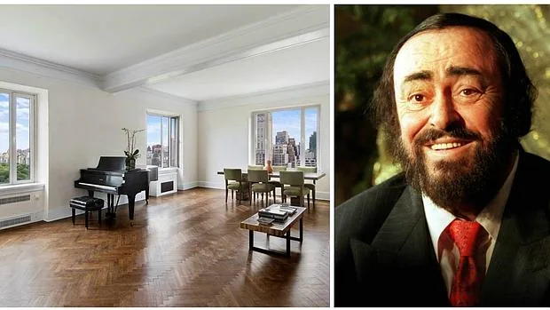 Fracasa la venta de la espectacular casa de Luciano Pavarotti en Nueva York