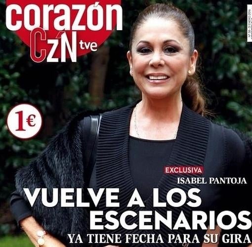 Isabel Pantoja protagoniza la portada de esta semana