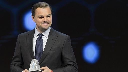 DiCaprio recibió un premio por su activismo medioambiental