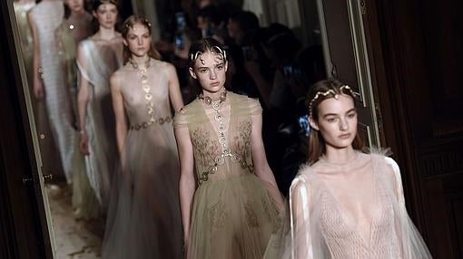 Las delicadas princesas de Valentino