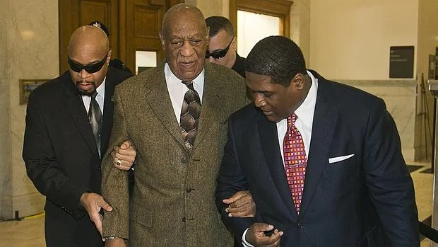 Bill Cosby a su llegada al juzgado
