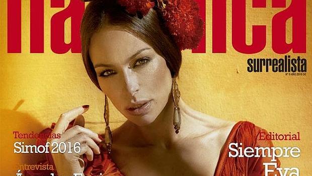 Eva González, la perfecta flamenca en la portada de «Surrealista»