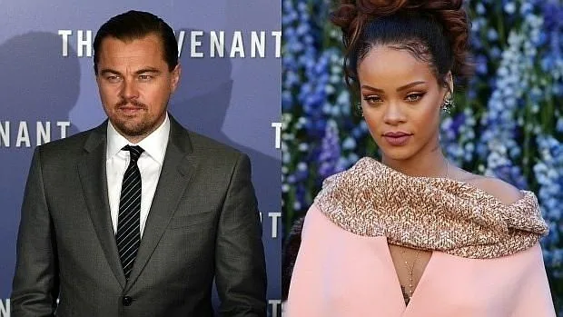 Leonardo DiCaprio y Rihanna