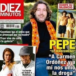 Pepe &#039;el Marismeño&#039;: «A Carmina Ordóñez y a mí nos unió la droga»