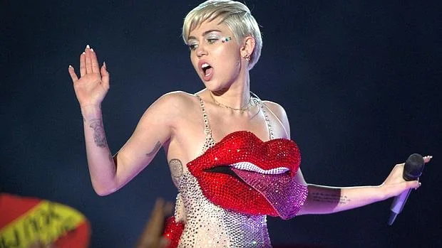 Miley Cyrus en su último concierto en el Palacio de los Deportes de Madrid