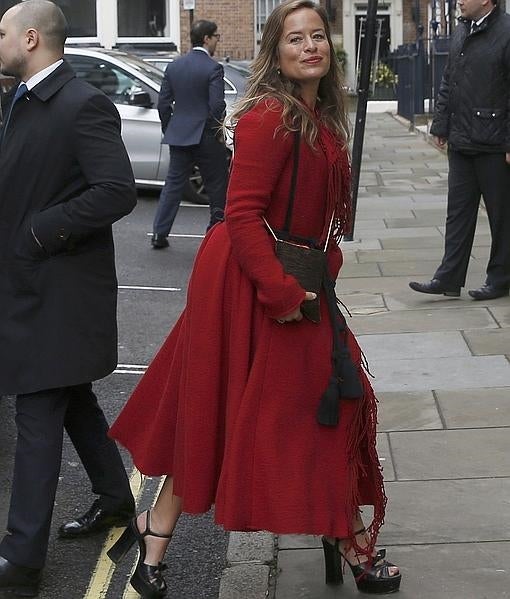 Jade Jagger, vestida de Lanvin