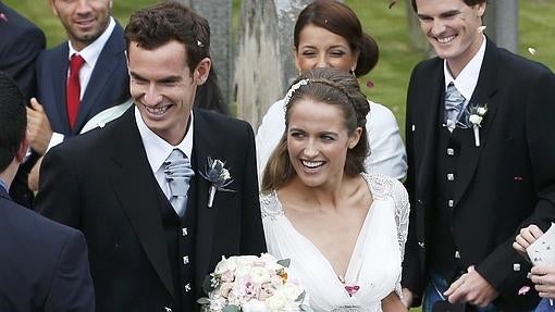 Andy Murray y Kim Sears