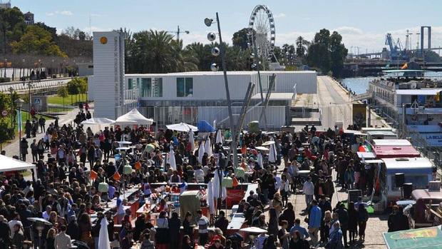 Callejeando Food Fest en el Muelle de las Delicias de Sevilla