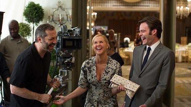 Amy Schumer, entre Judd Apatow y Bill Harder