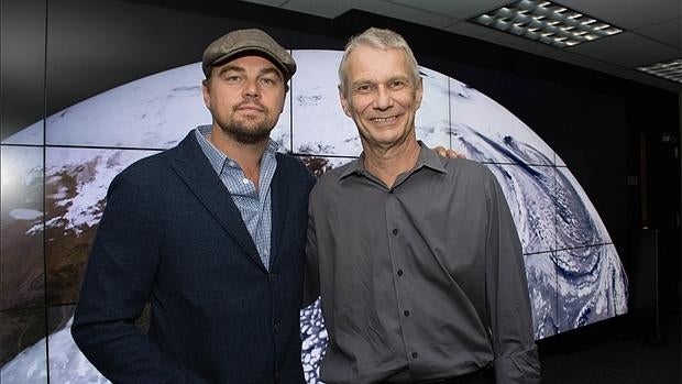 Leo DiCaprio y Piers Sellers