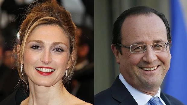 Julie Gayet y François Hollande