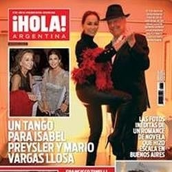 Isabel Preysler y Mario Vargas Llosa bailan un tango para la edición argentina de «¡Hola!»