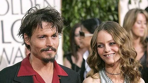 Johnny Depp y Vanessa Paradis